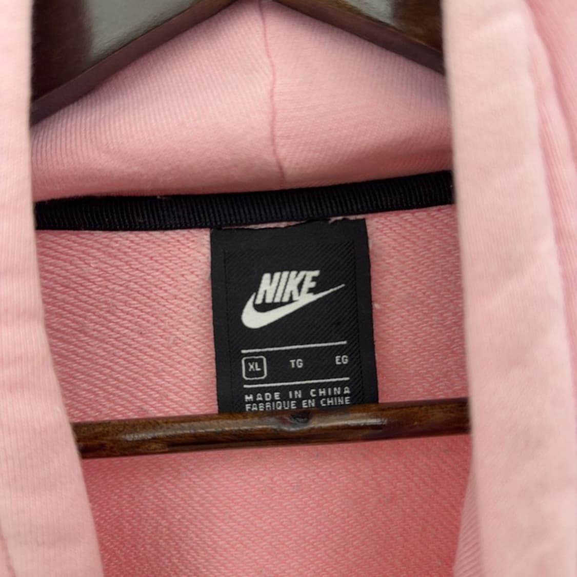 나이키 NSW V-DAY 한정판 루즈핏 딸기우유 후드티 XL C08383 상품이미지5