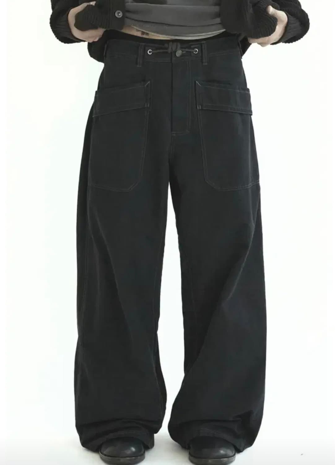 [2] 폴리테루 파라 팬츠 (베이커 팬츠) 다크 네이비 상품이미지7