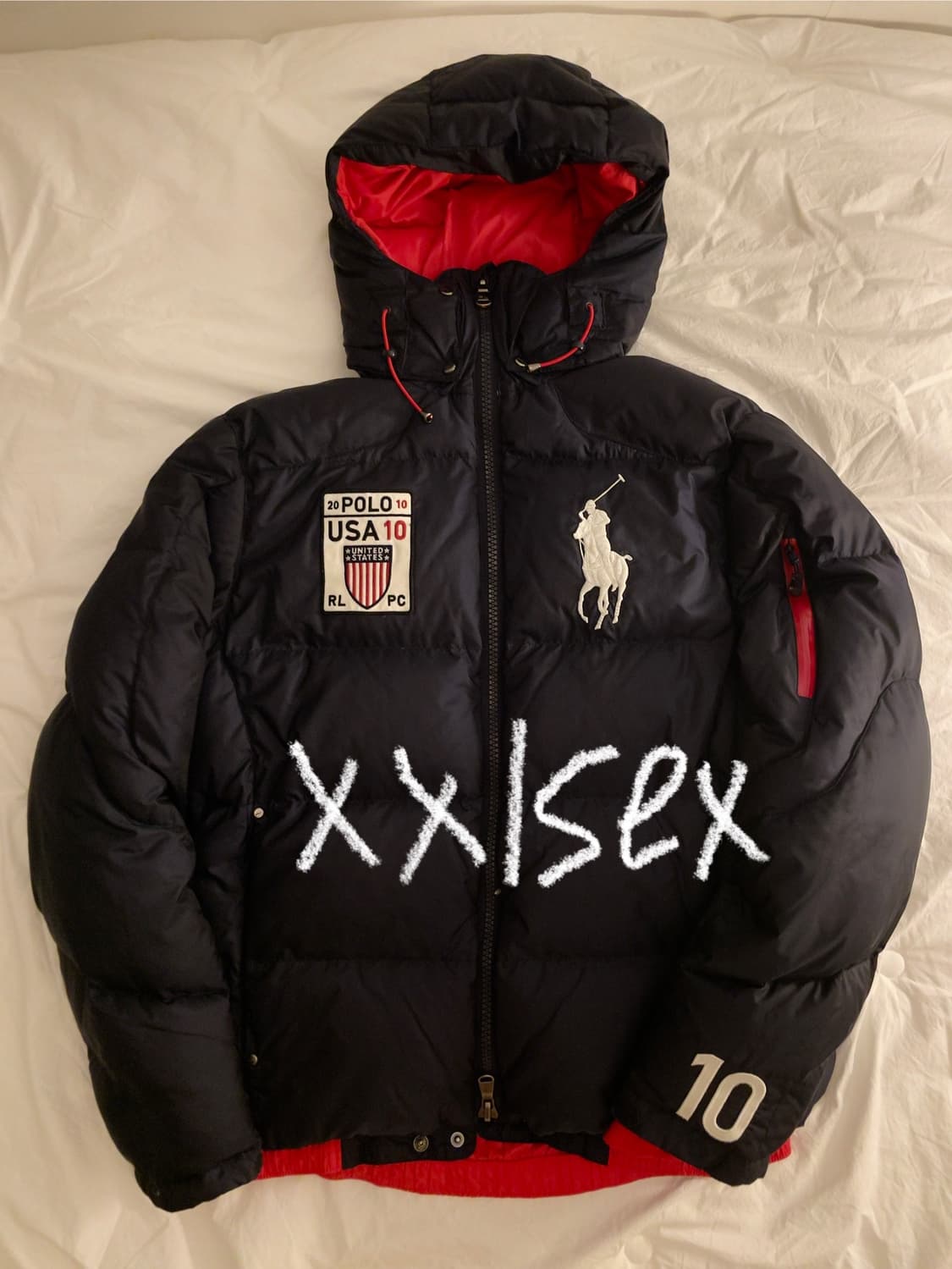 [판매예정]폴로 랄프로렌 빅포니 성조기 패딩 상품이미지1