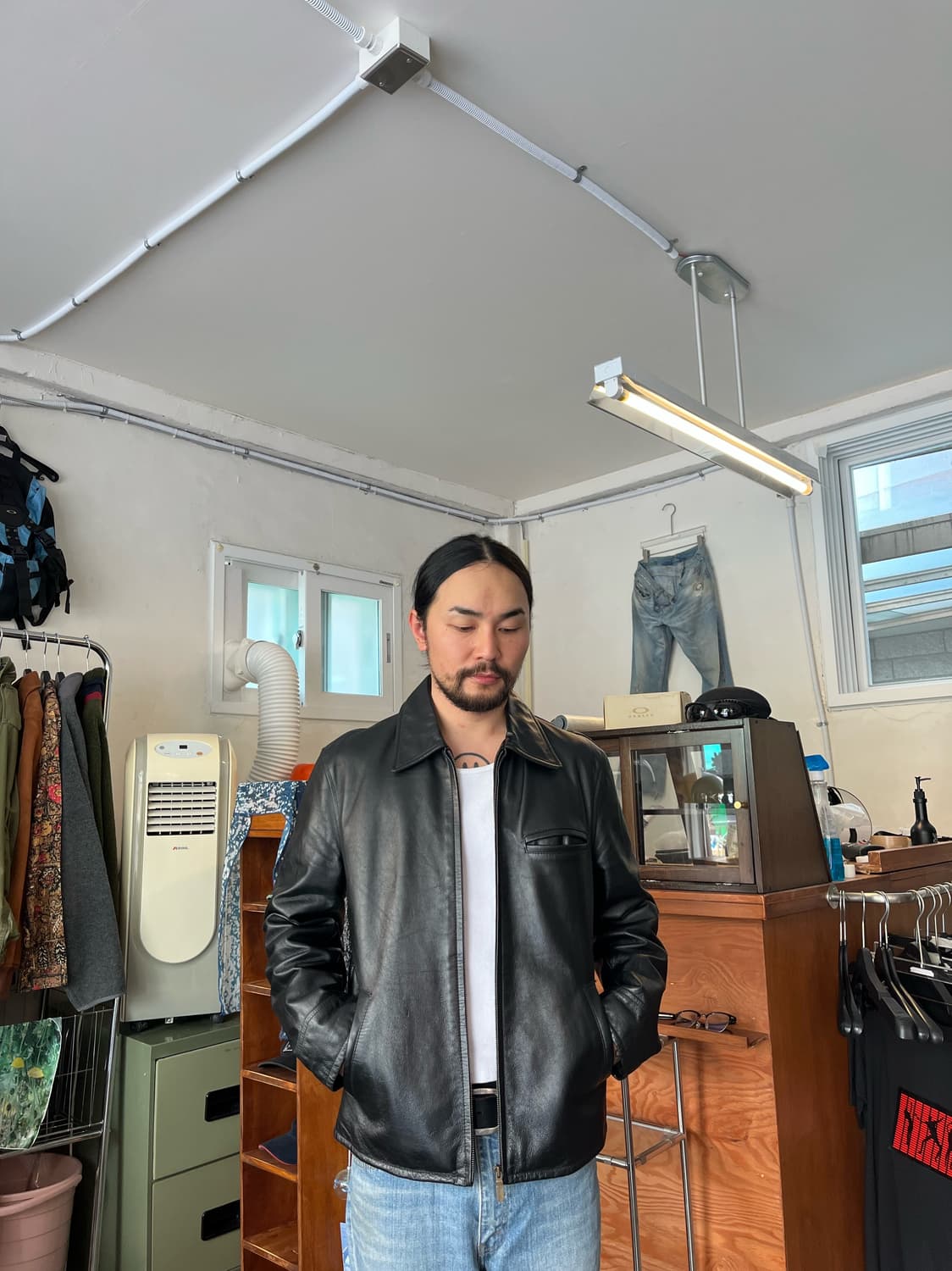 빈티지 가죽자켓 상품이미지3