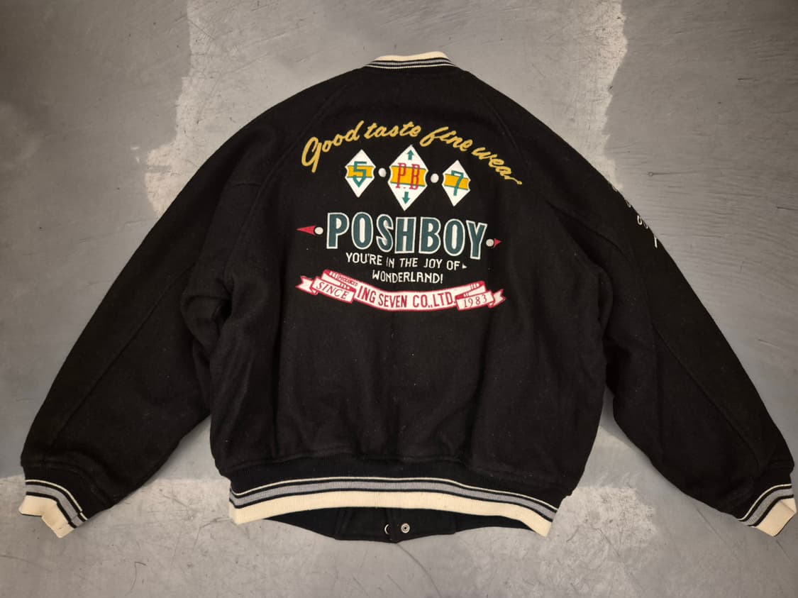POSH BOY 울 바시티 자켓 상품이미지2