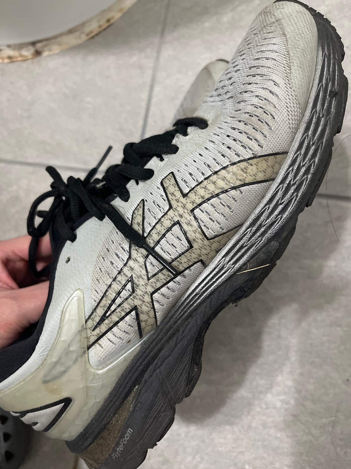 아식스 젤카야노 25 글레이셔 그레이 265 사이즈 상품이미지2