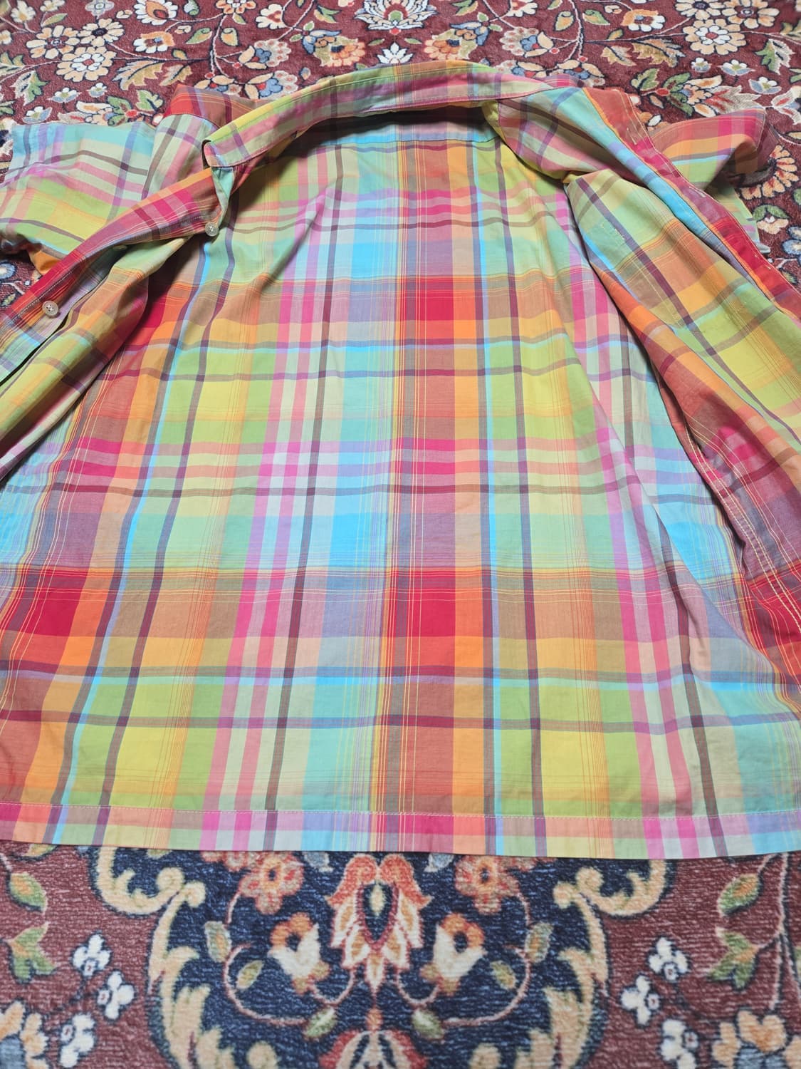 Yves Saint Laurent 2002 Multi-Color 체크셔츠 상품이미지7