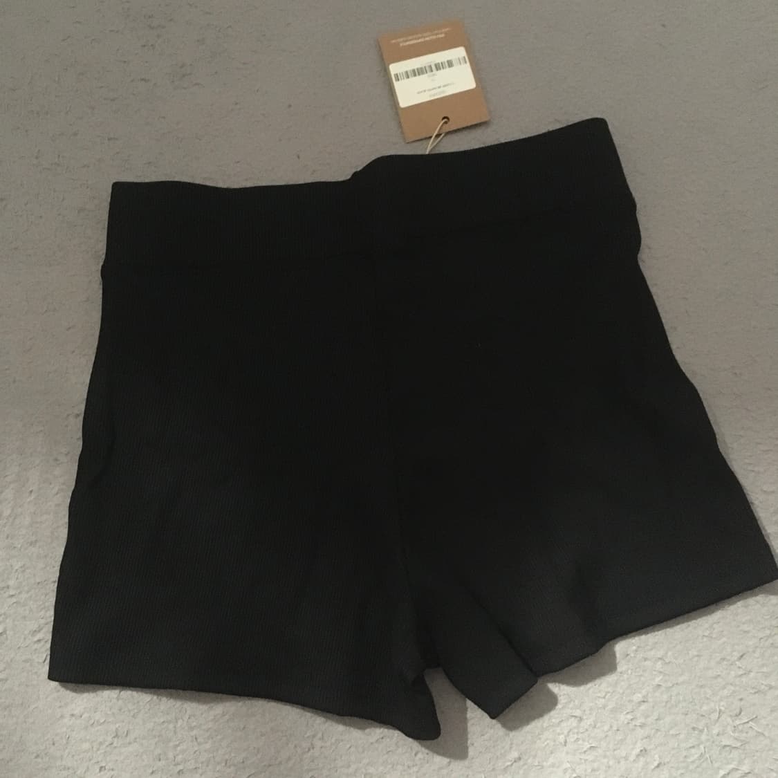 글로니 G CLASSIC RIB SHORTS (BLACK) M 상품이미지5