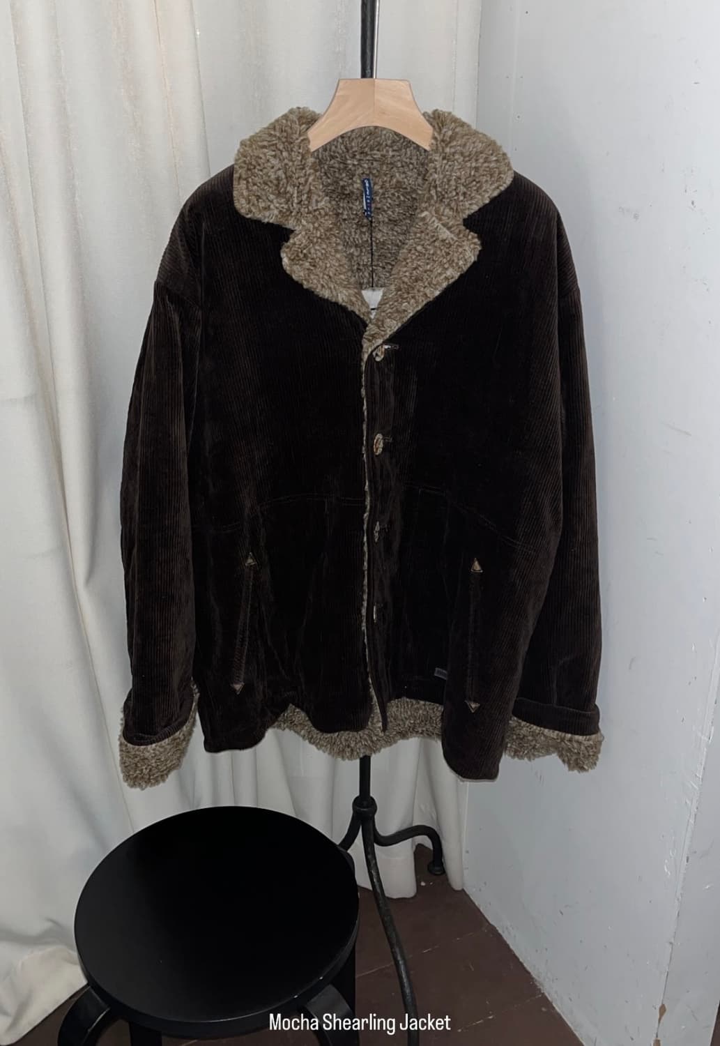 코듀로이 시어링 자켓 상품이미지1