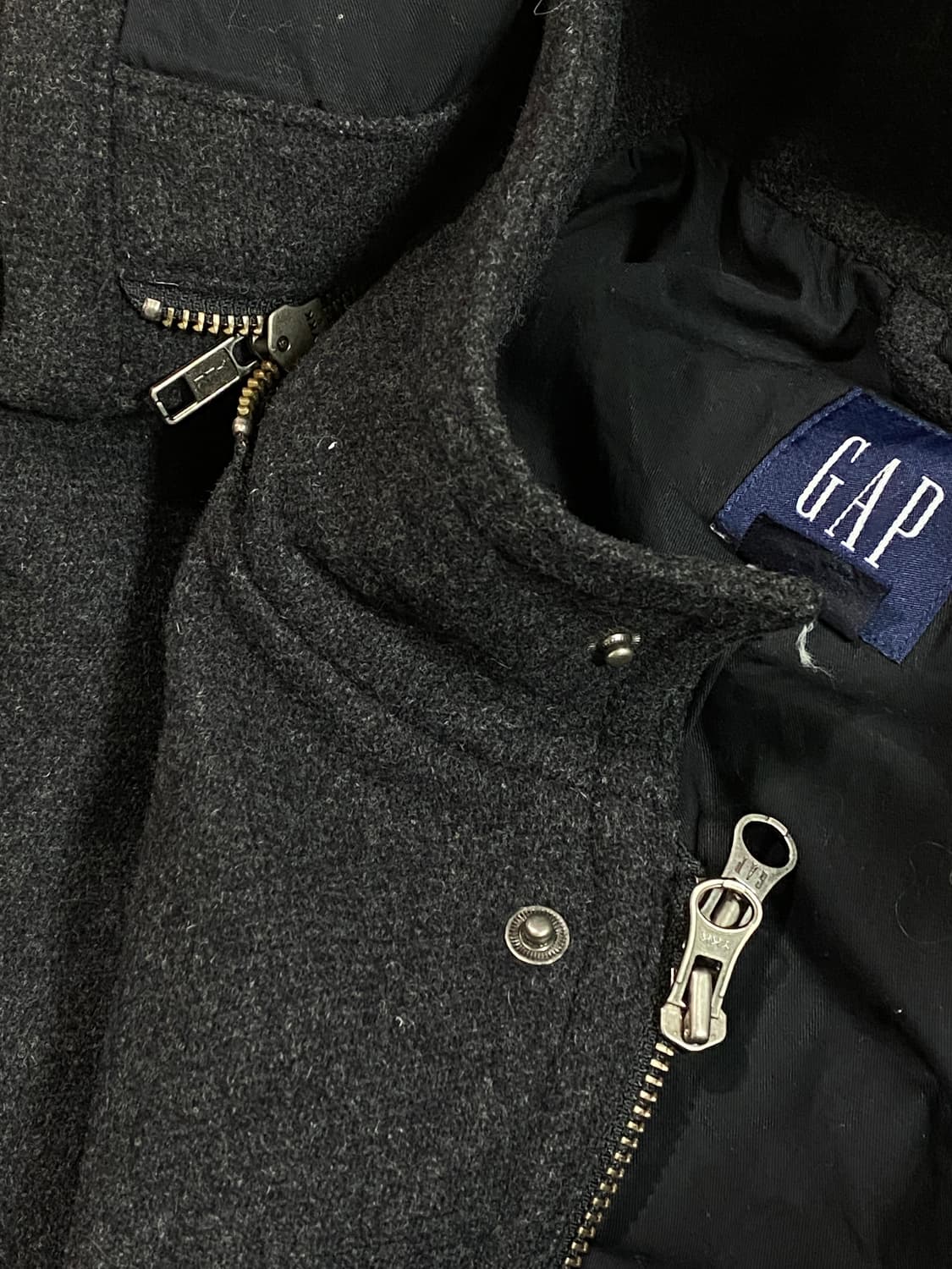 00s 올드갭 울 코트 L 상품이미지4