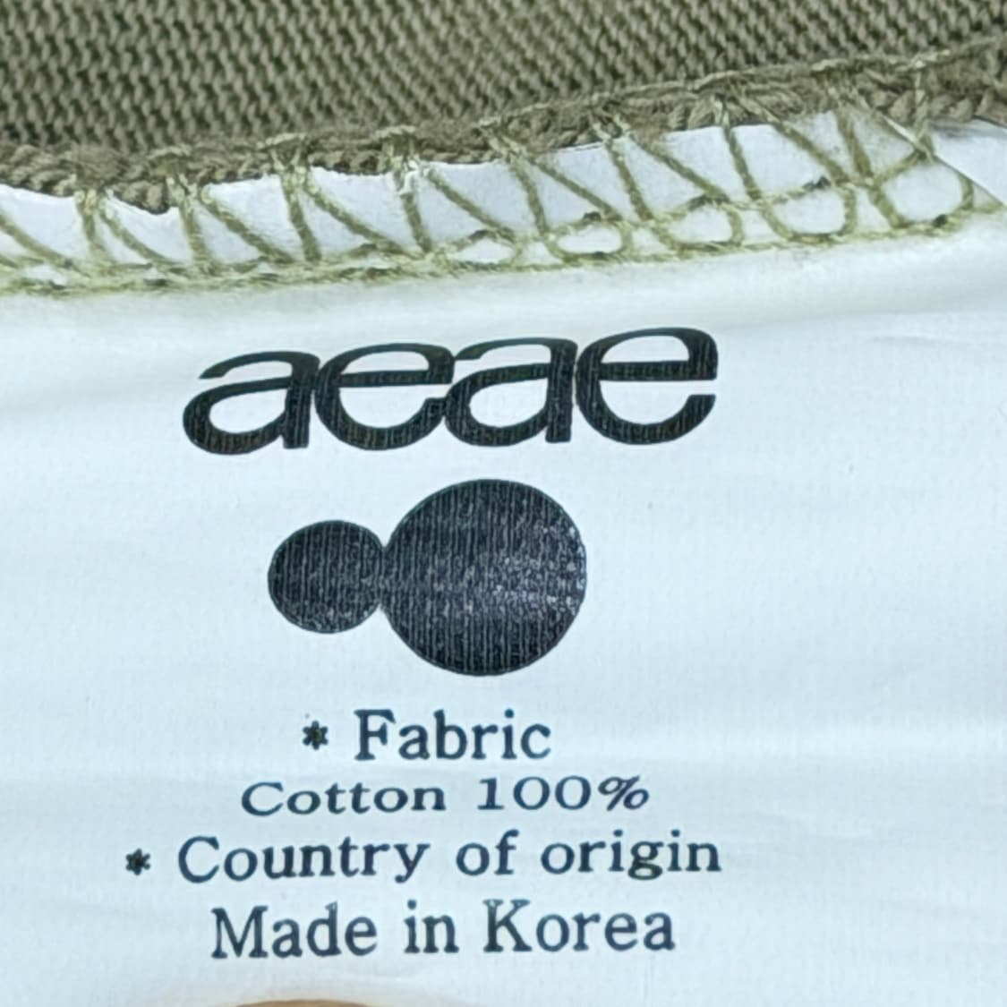 AEAE 에이에이 고딕로고 반팔티 상품이미지4