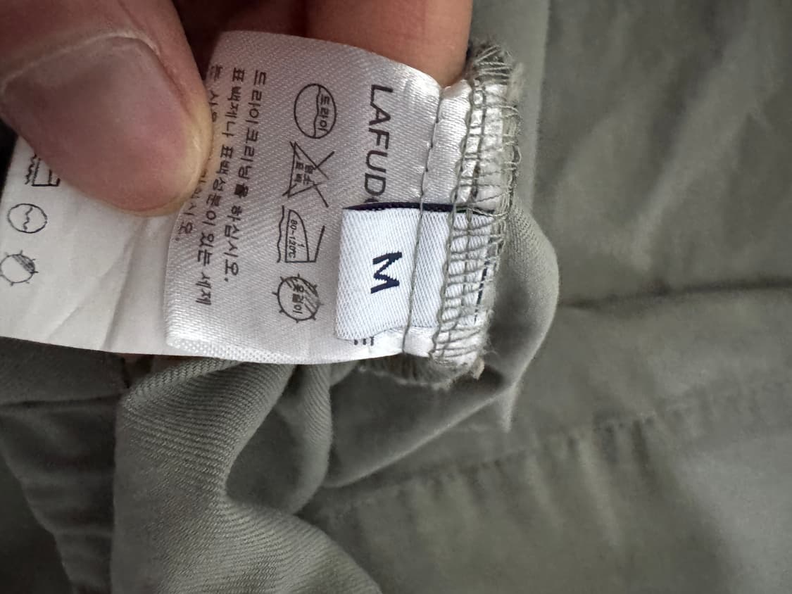 라퍼지스토어 코튼 카라 텐셀 럭비 맨투맨 M 상품이미지4