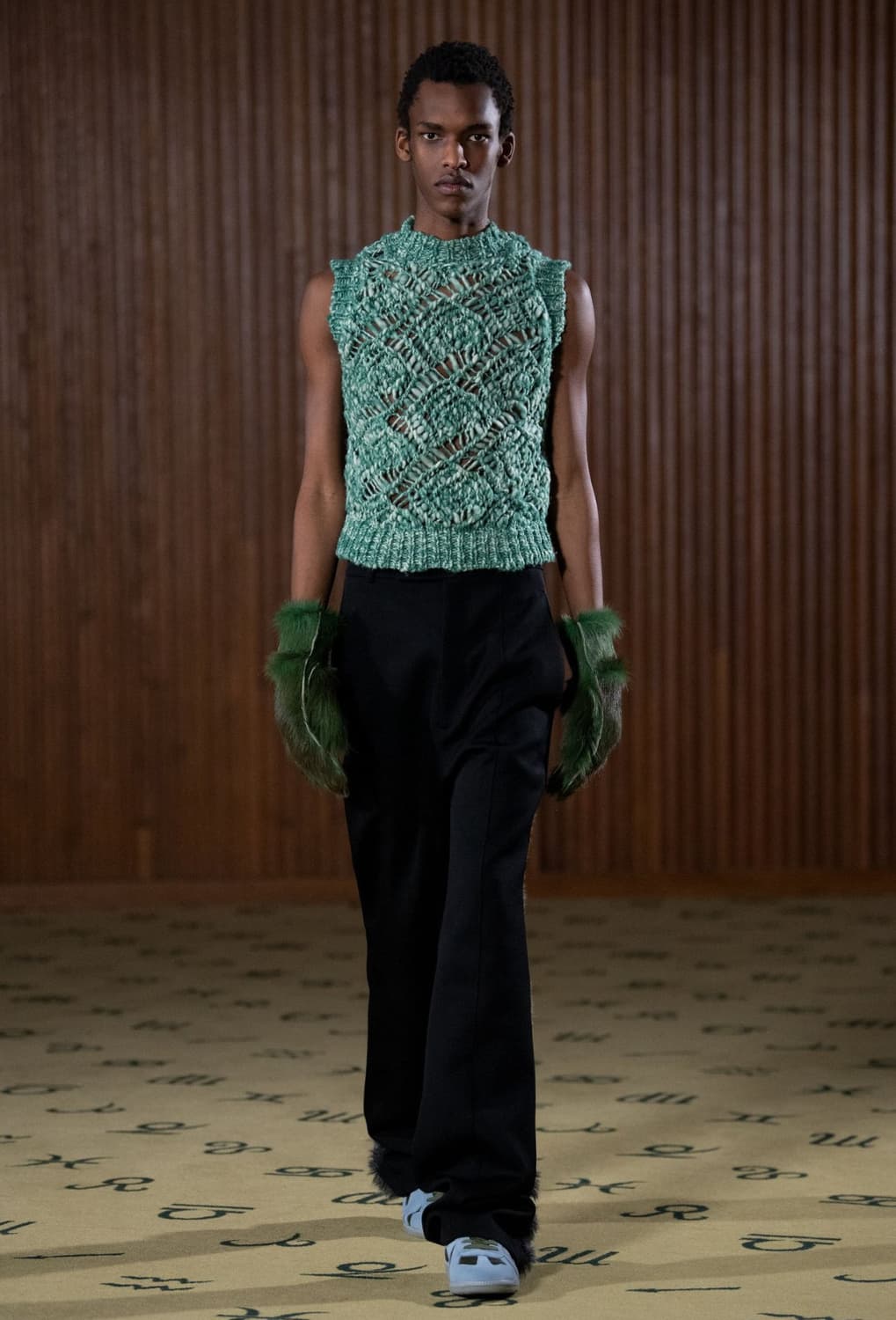 Namacheko knit vest 22aw 상품이미지4