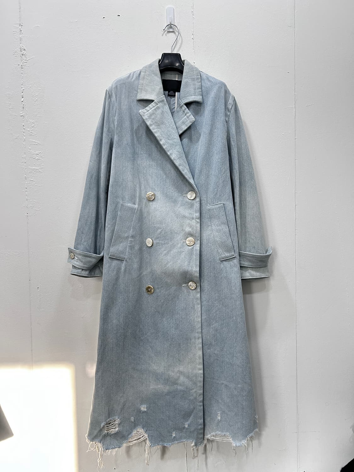 알렉산더왕 디스트로이드 데님 롱코트 여성 XS-S 상품이미지2