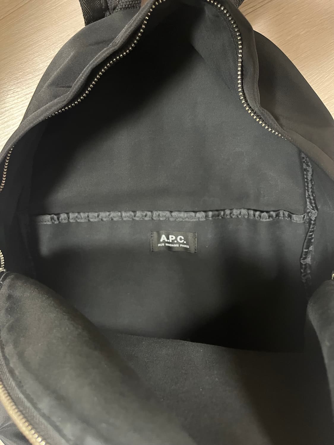 아페쎄 A.P.C / Camden backpack / 블랙 상품이미지3