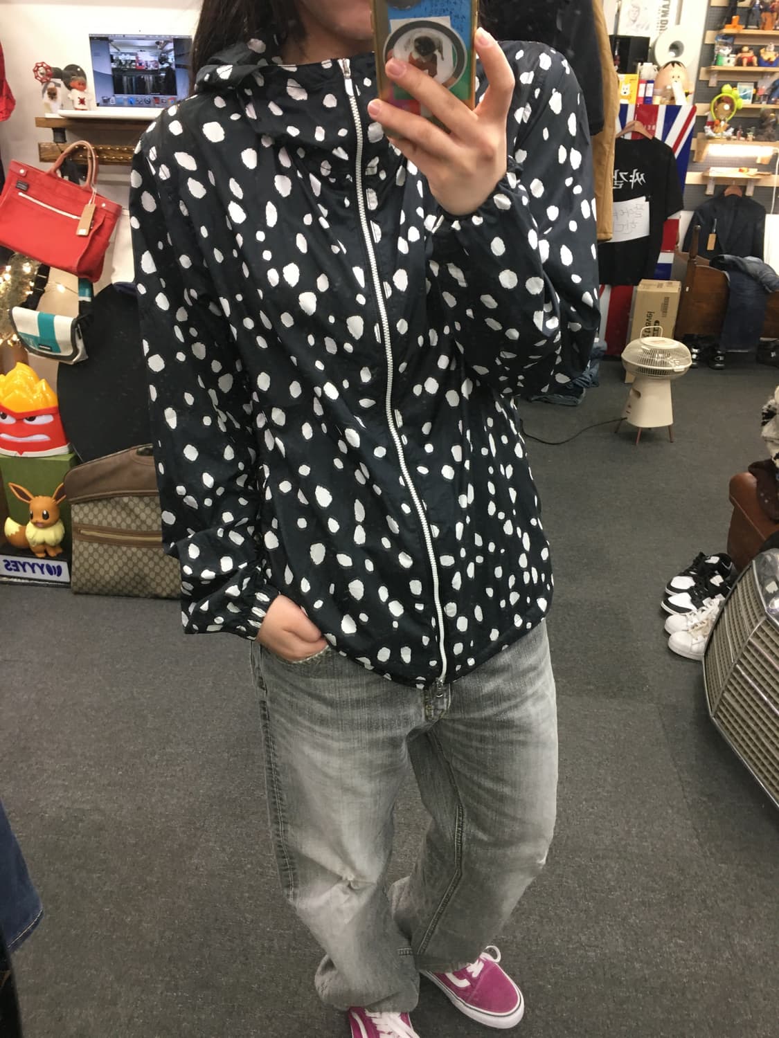 노스페이스 퍼플라벨 바람막이 자켓 상품이미지8