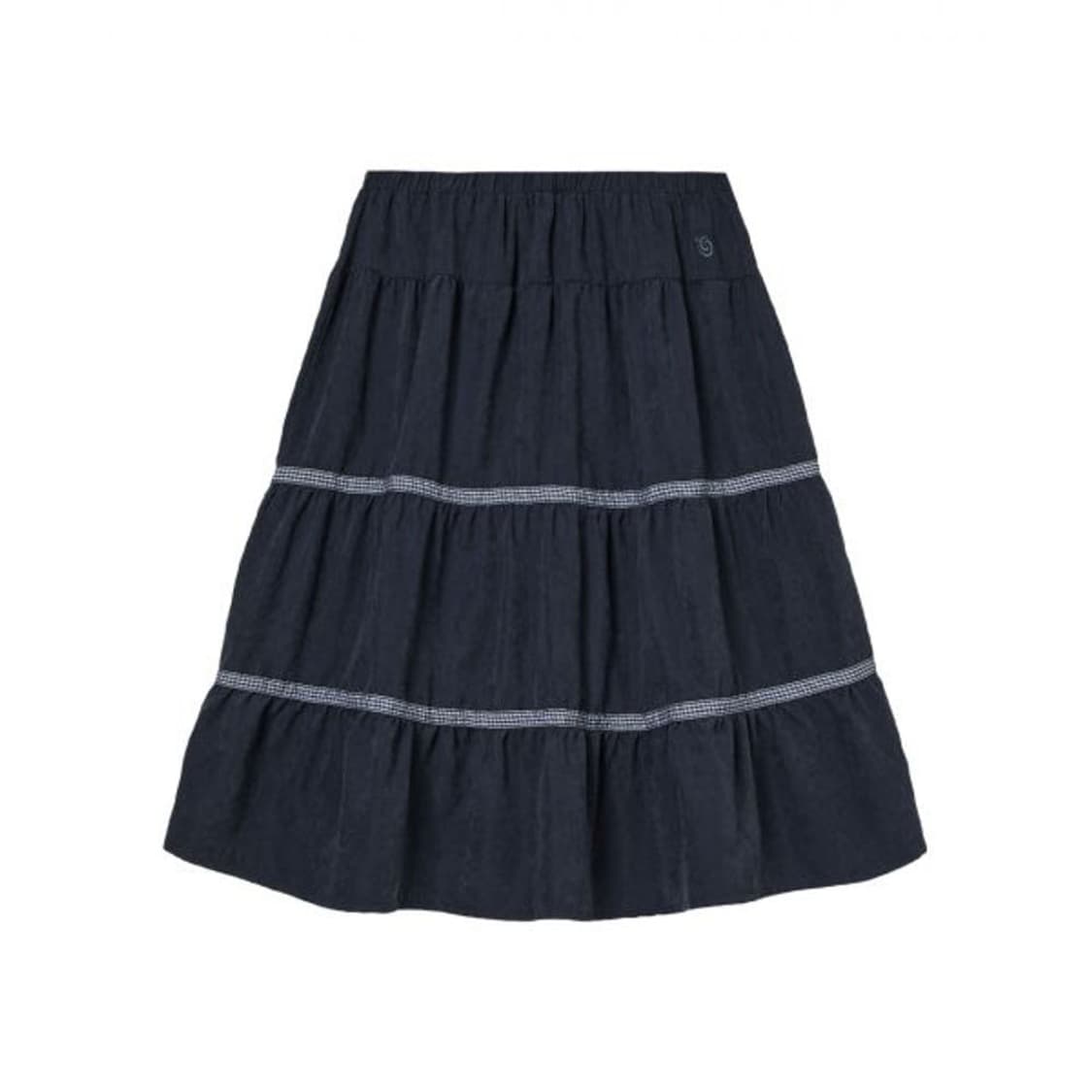 aeae 미디 스커트 네이비 상품이미지1