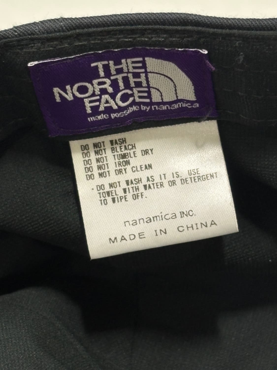 노스페이스 퍼플라벨 X 나나미카(nanamica) 볼캡 상품이미지6