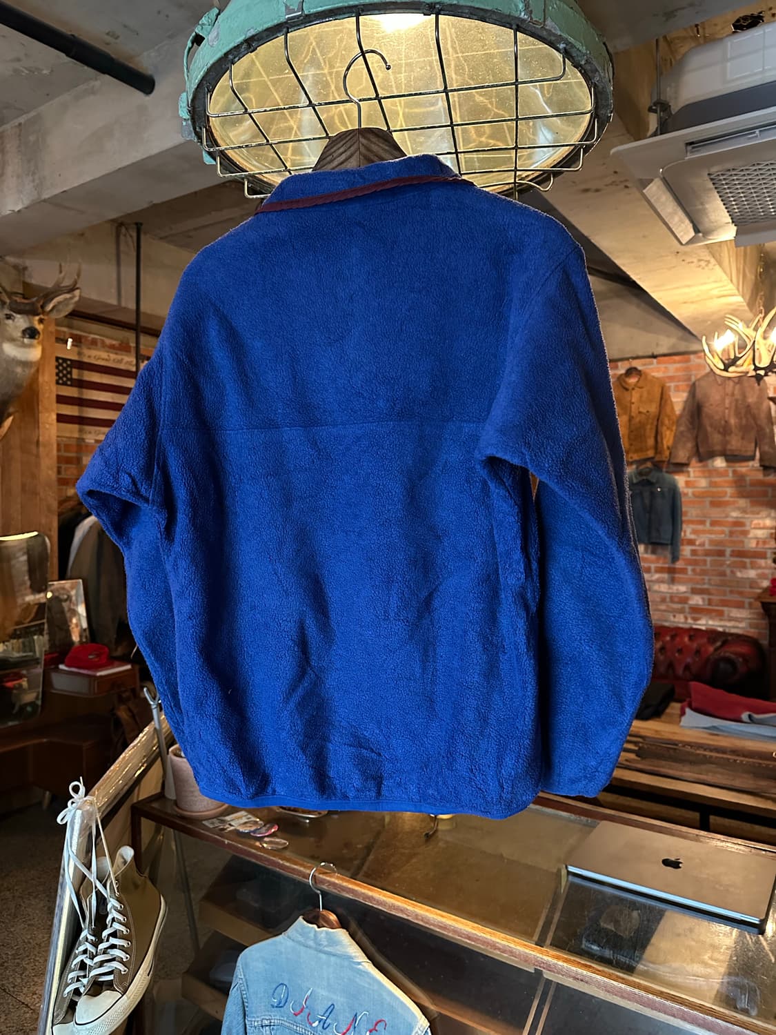 빈티지 파타고니아 신칠라 플리스 스냅티 상품이미지4