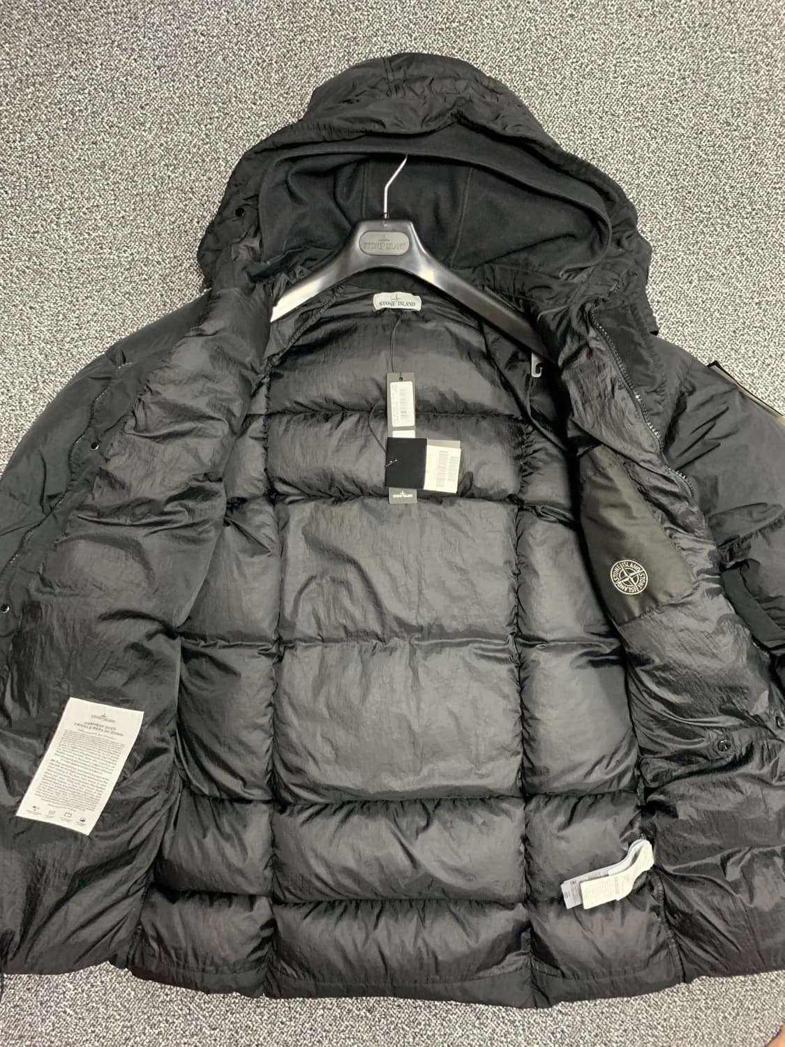 [S] 스톤아일랜드 19fw 크링클랩스 다운 롱파카 상품이미지2