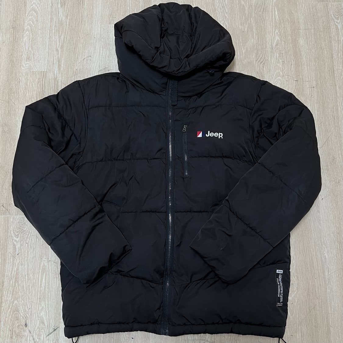 지프 남성 빅로고 후드 패딩 L/100  상품이미지1