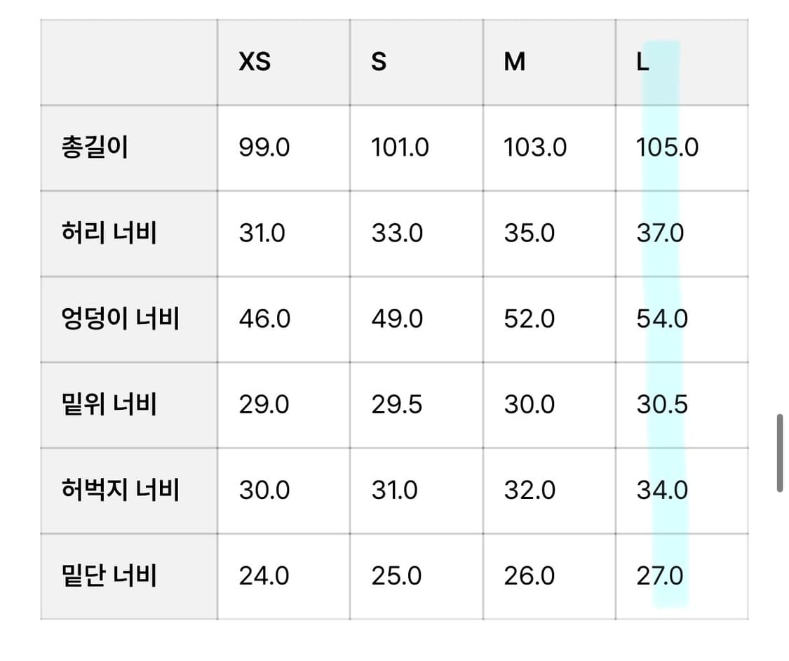 더바넷 대디루즈핏 데님 L사이즈 새상품 상품이미지5