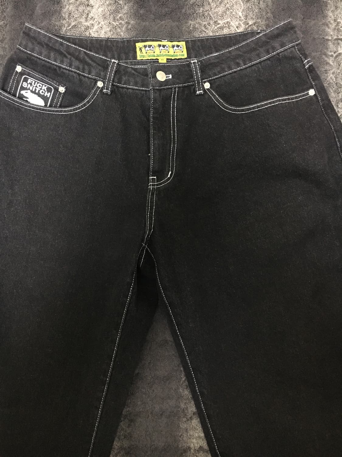 fuckthatnerdshop 퍽댓너드샵 흑청 XL 상품이미지1