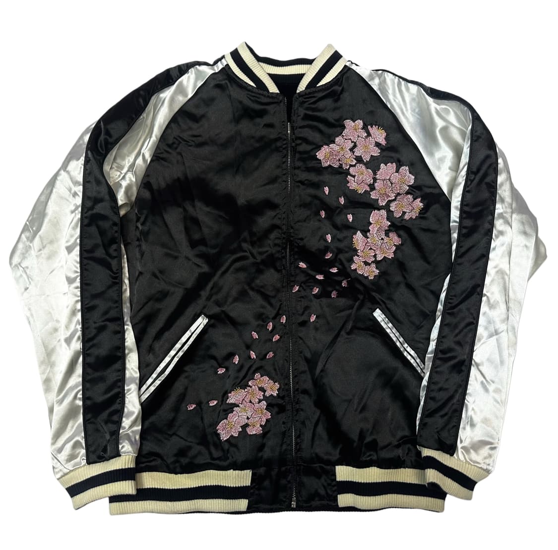 JPN Vintage 리버시블 오리엔탈자수스카쟌 100 상품이미지2