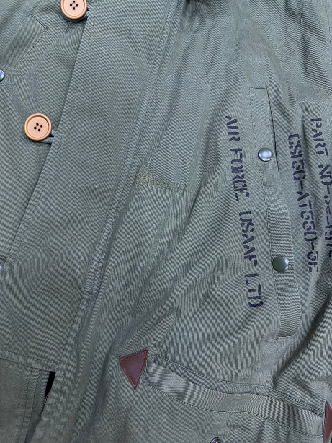 아스페시 N3B 파카 야상 점퍼 자켓 M 레귤러 상품이미지5