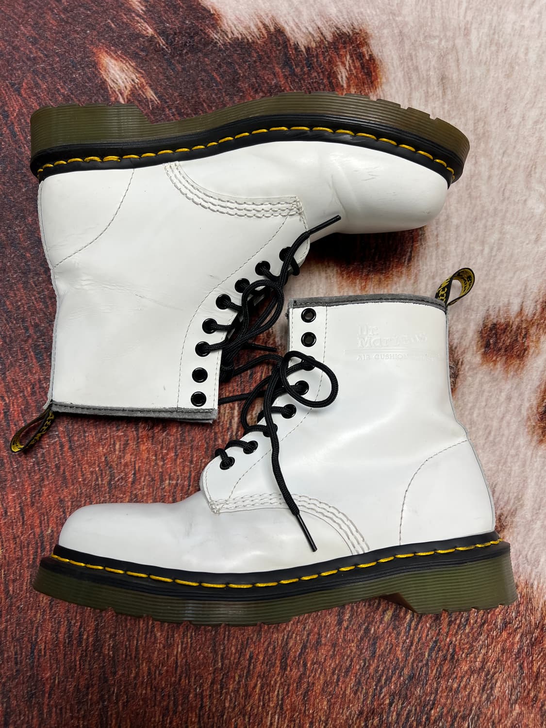 [240] 닥터마틴 1460 화이트 스무스 레더 UK5 상품이미지1
