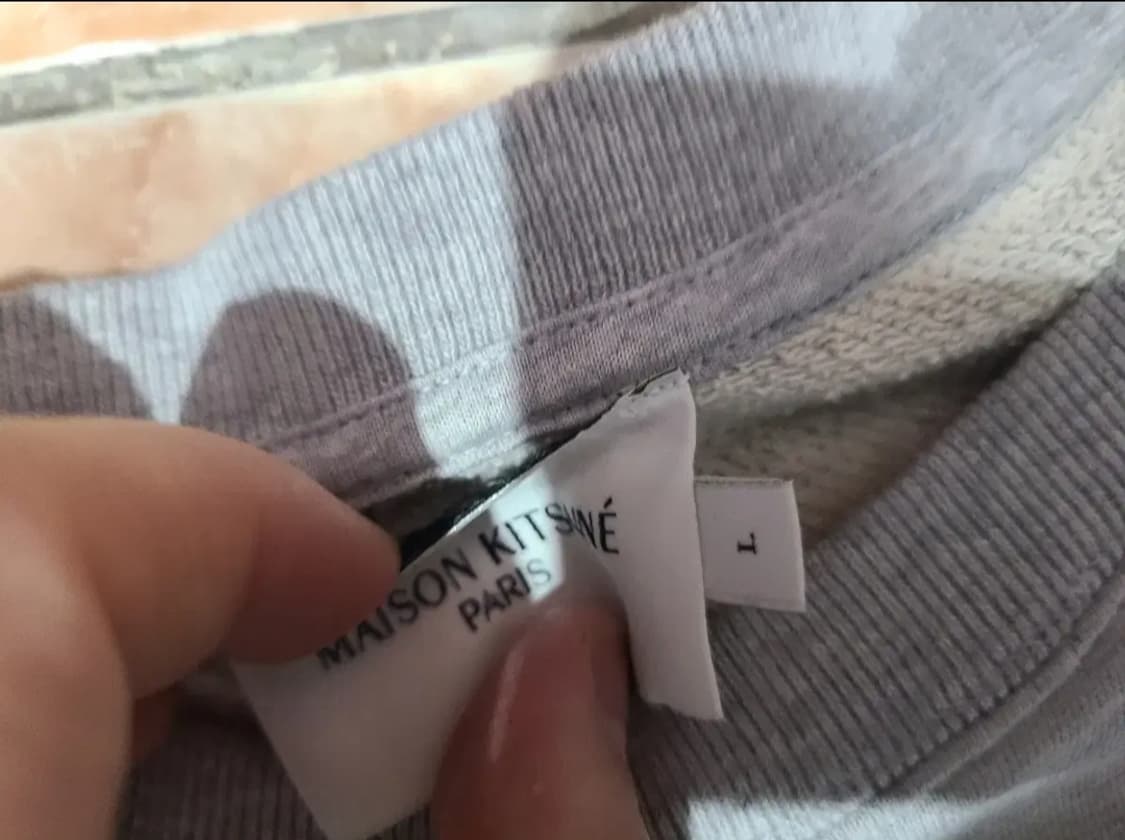 메종키츠네 캠퍼스 폭스 레귤러 맨투맨 상품이미지6