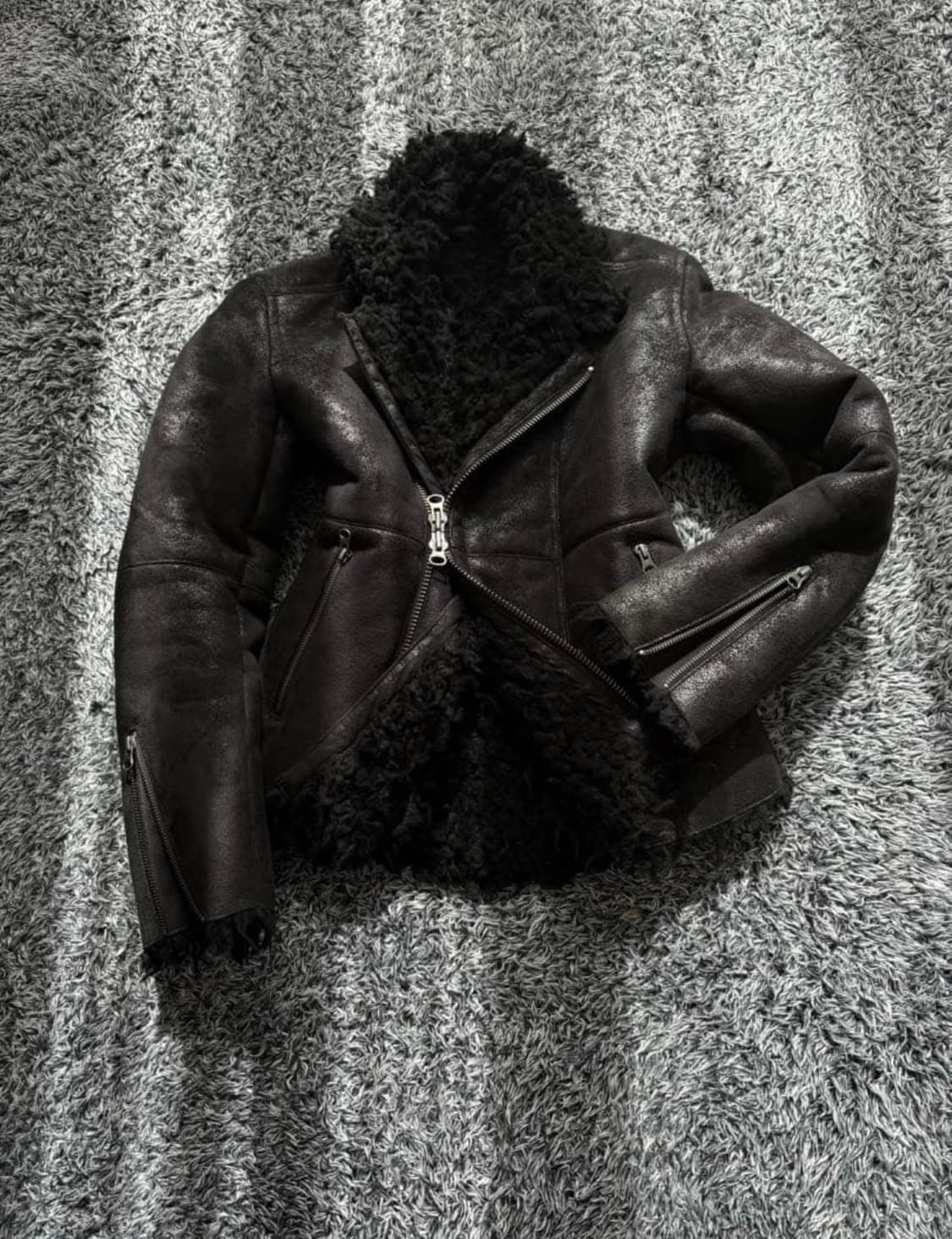 custom culture 퍼 자켓 상품이미지1