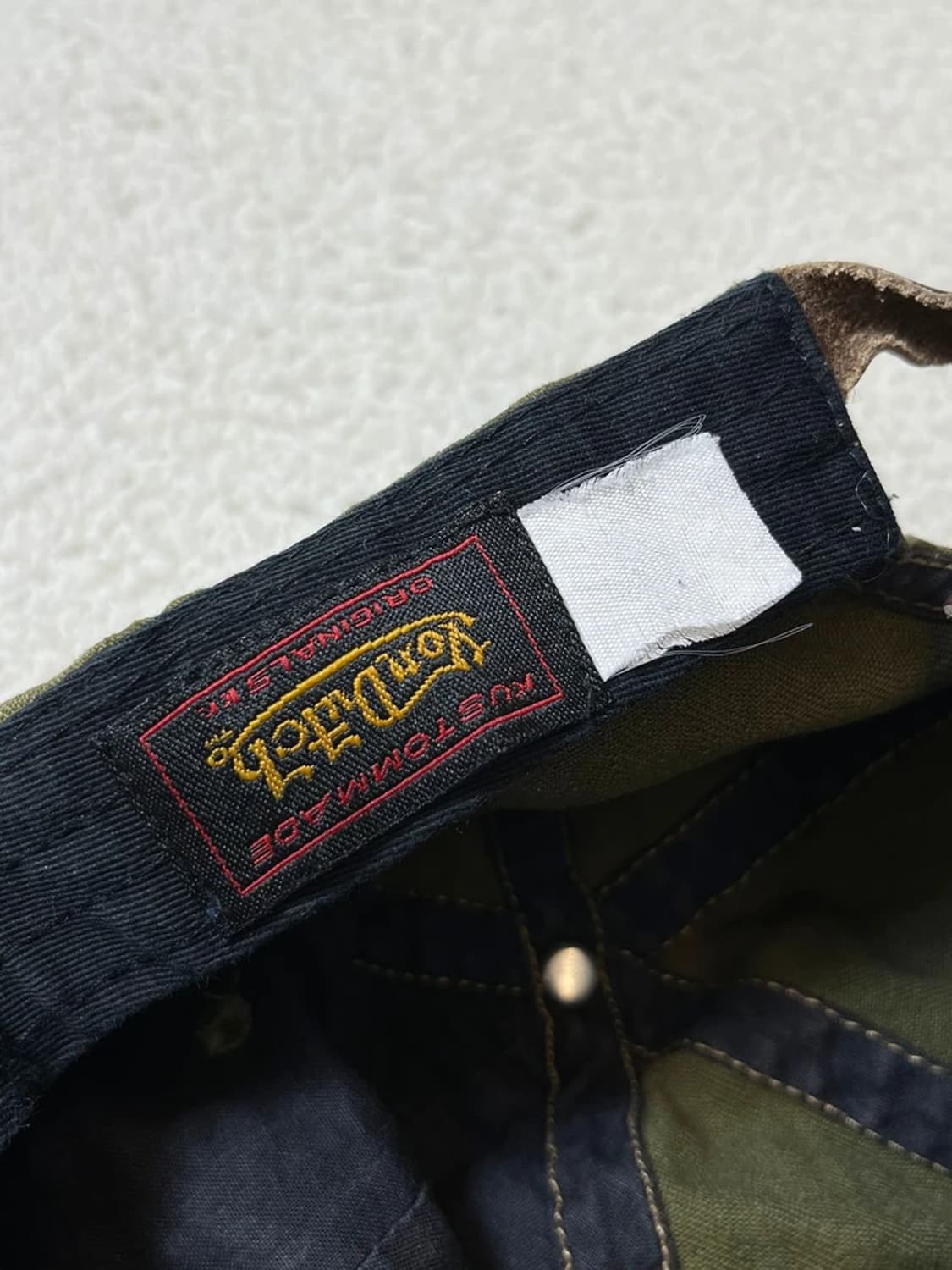 본더치 00's Y2K 빈티지드 볼캡 모자 A1761 상품이미지7