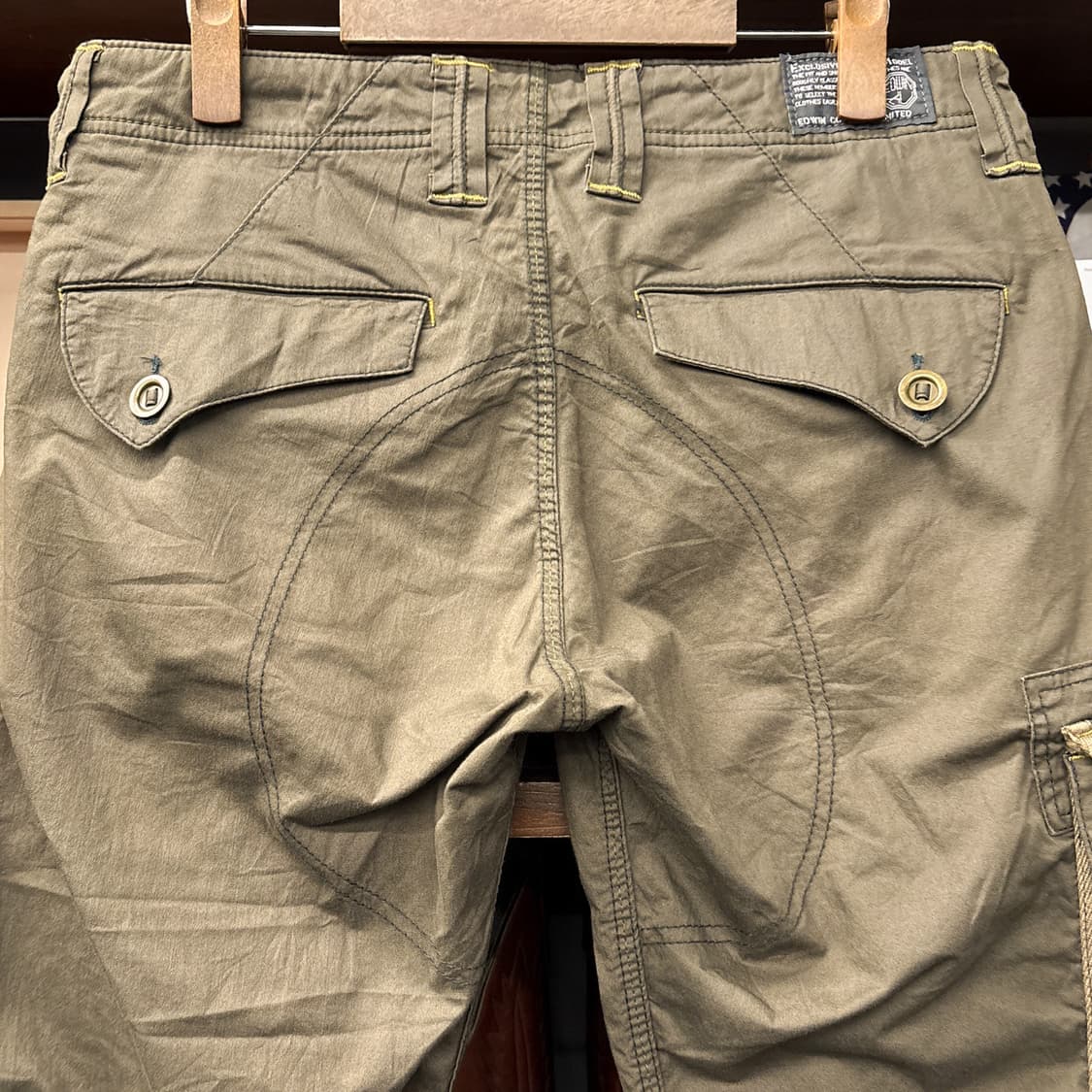 에드윈 익스클루시브 라인 유틸리티 스티치 카고팬츠 N1257   상품이미지7