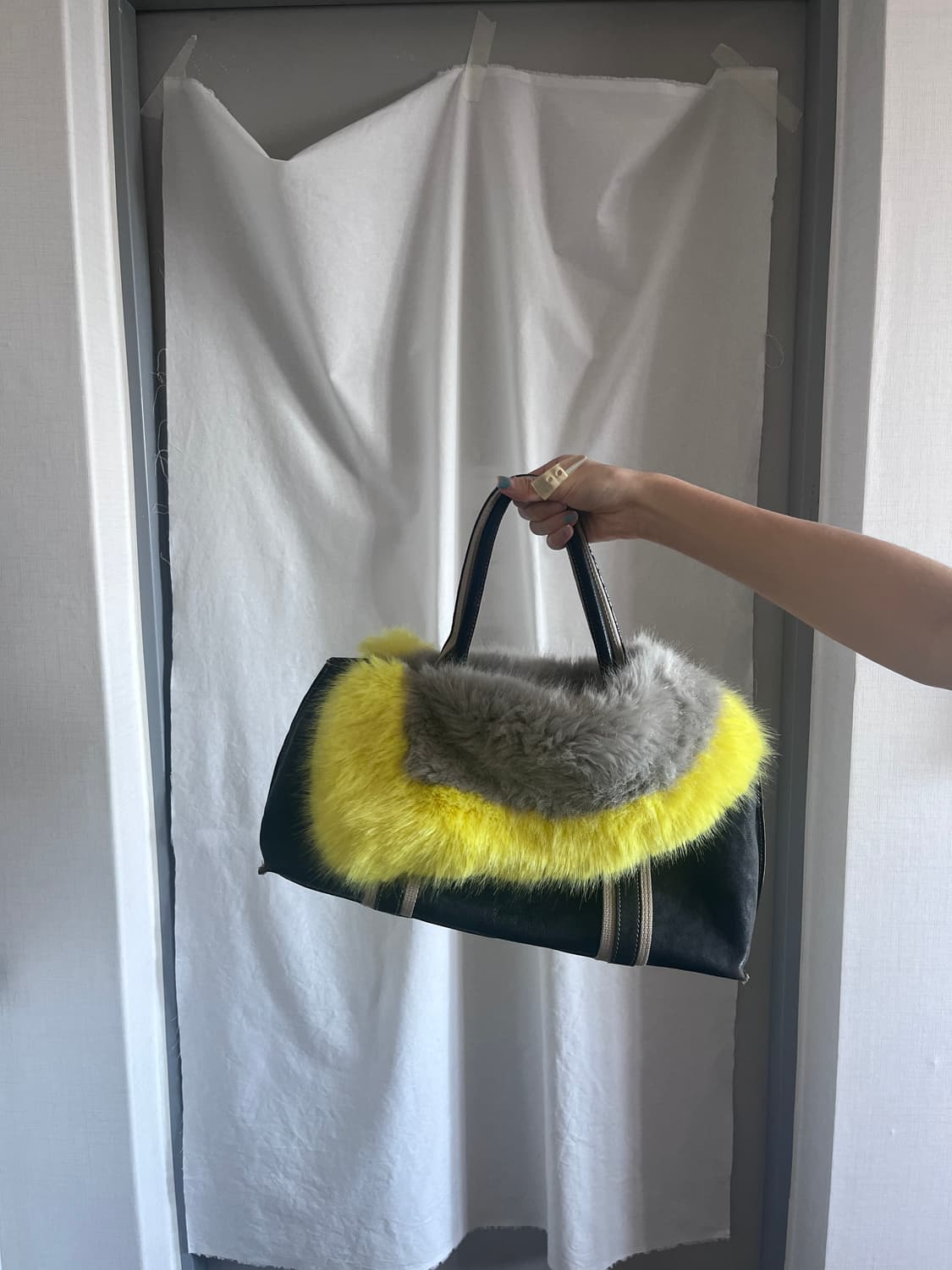neon fur muffler 상품이미지1