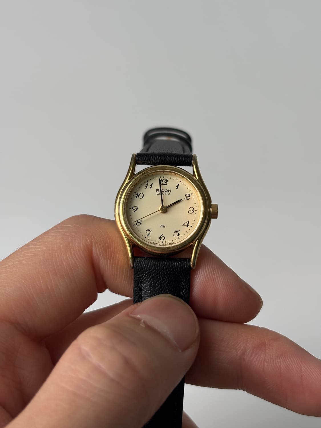 1980s Gold Arabic Index Ladies Riquartz 상품이미지1