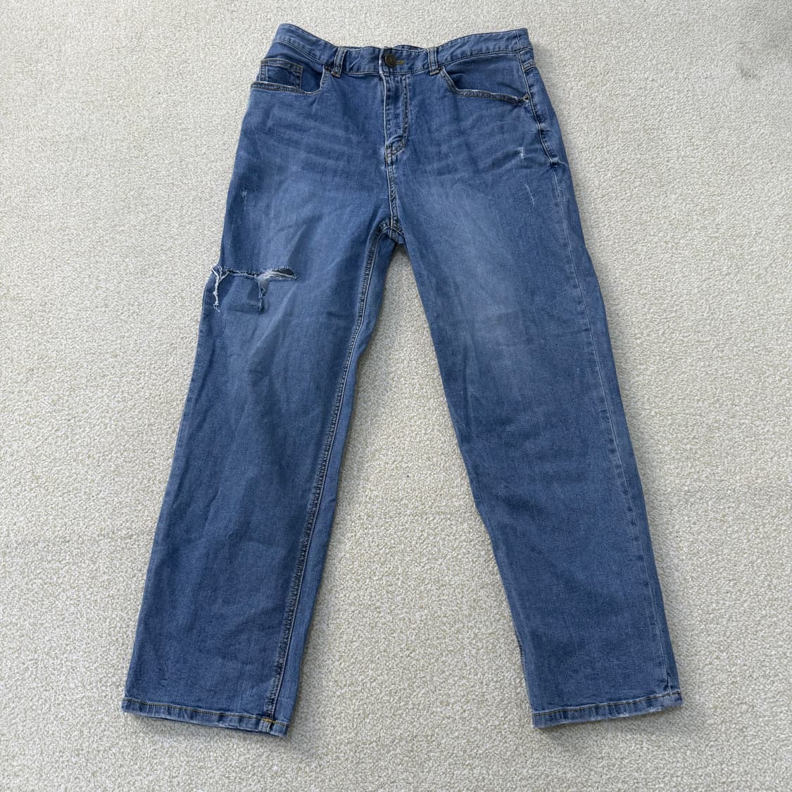 [28] 빈폴 여성 데미지 데님팬츠 0106T1 상품이미지1