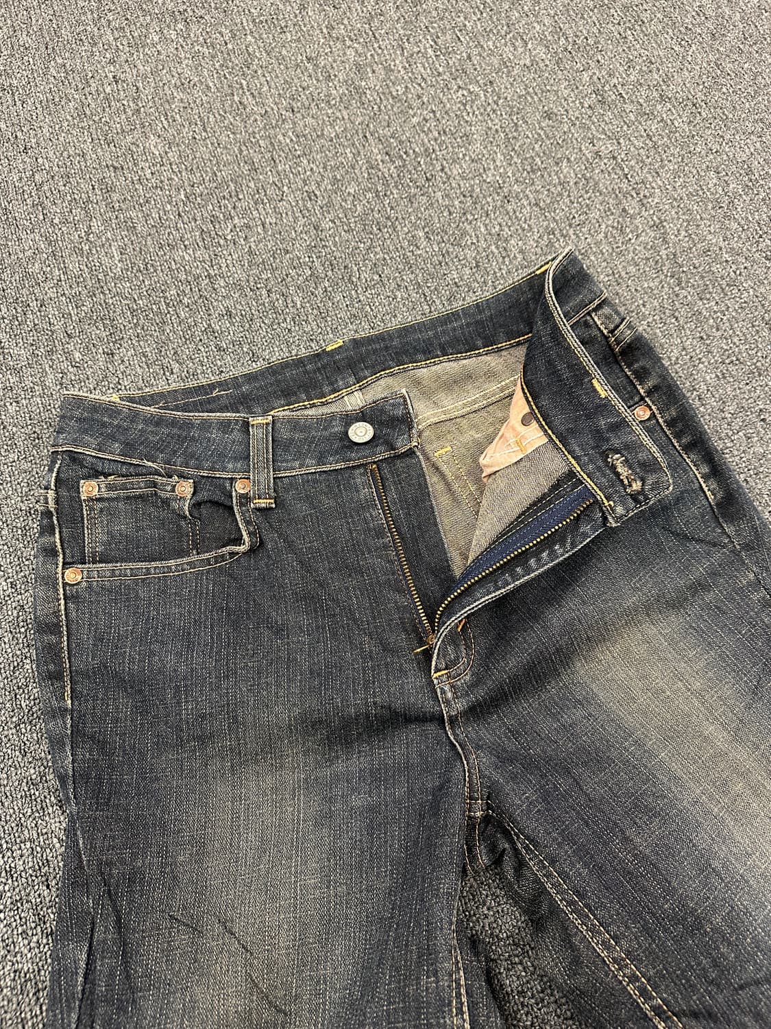 32) 에드윈 부츠컷 y2k 데님팬츠 상품이미지4