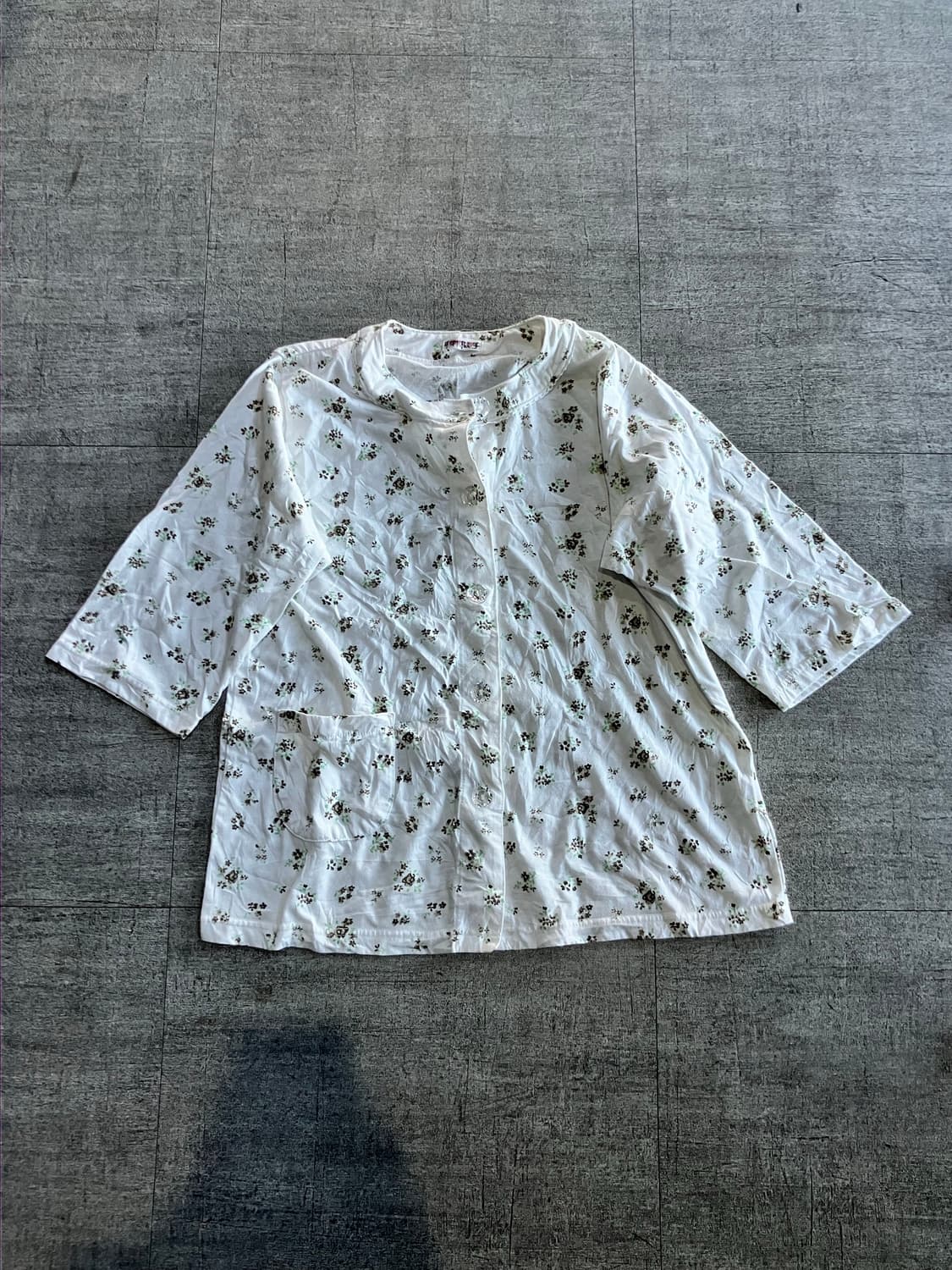 일본빈티지 Elienline 하구미모리걸 달천깔페어리 버튼가디건 상품이미지1