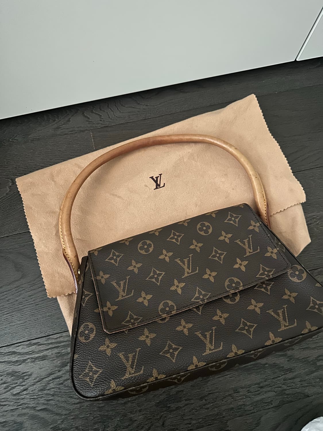 빈티지 루이비통 루핑 pm 탑핸들 숄더백 판매(마지막 내림...) 상품이미지1