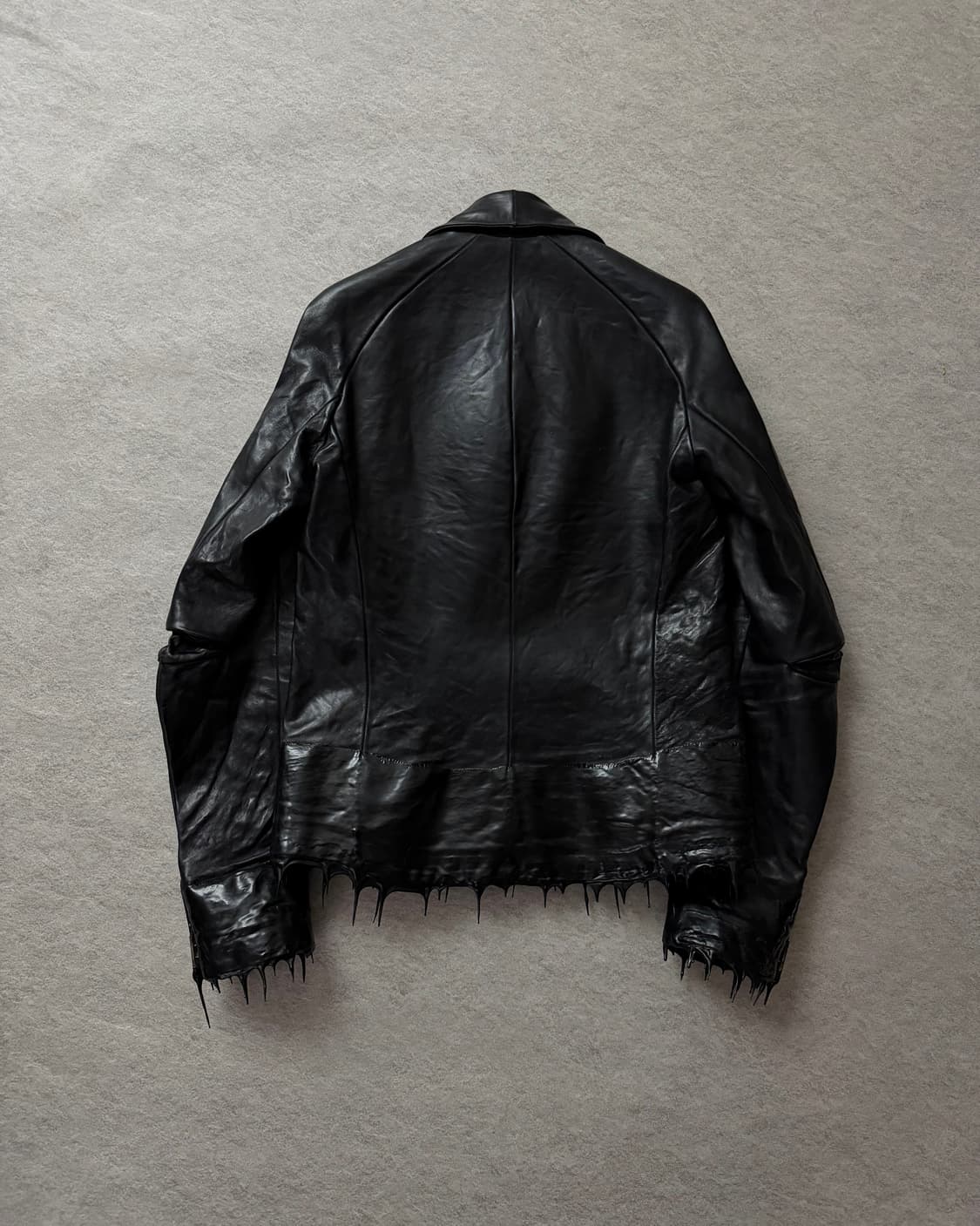 캐롤크리스찬포엘  스카스티치 드립레더자켓 상품이미지2