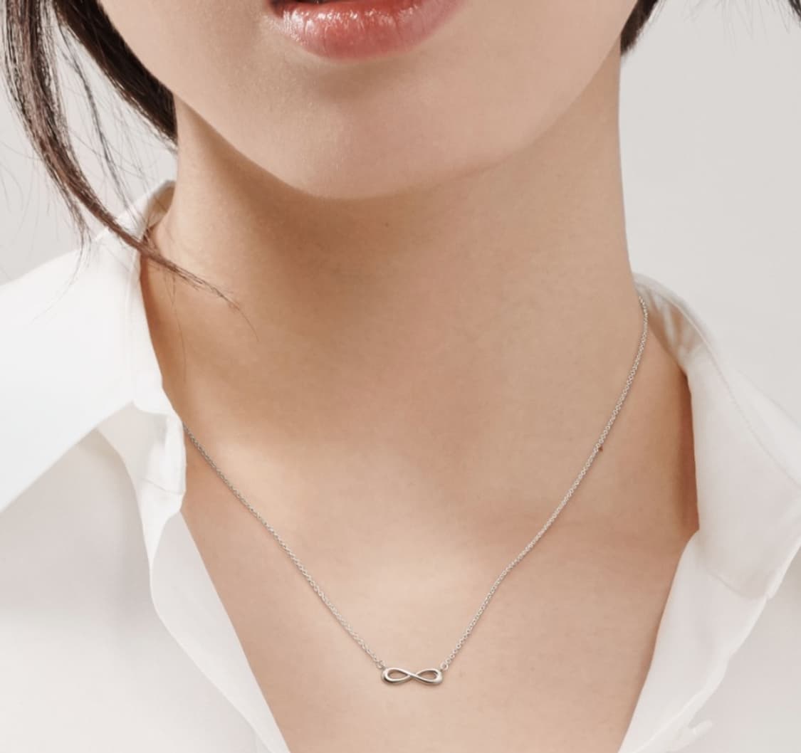 티파니앤코 인피니티 펜던트 실버925 목걸이 상품이미지7