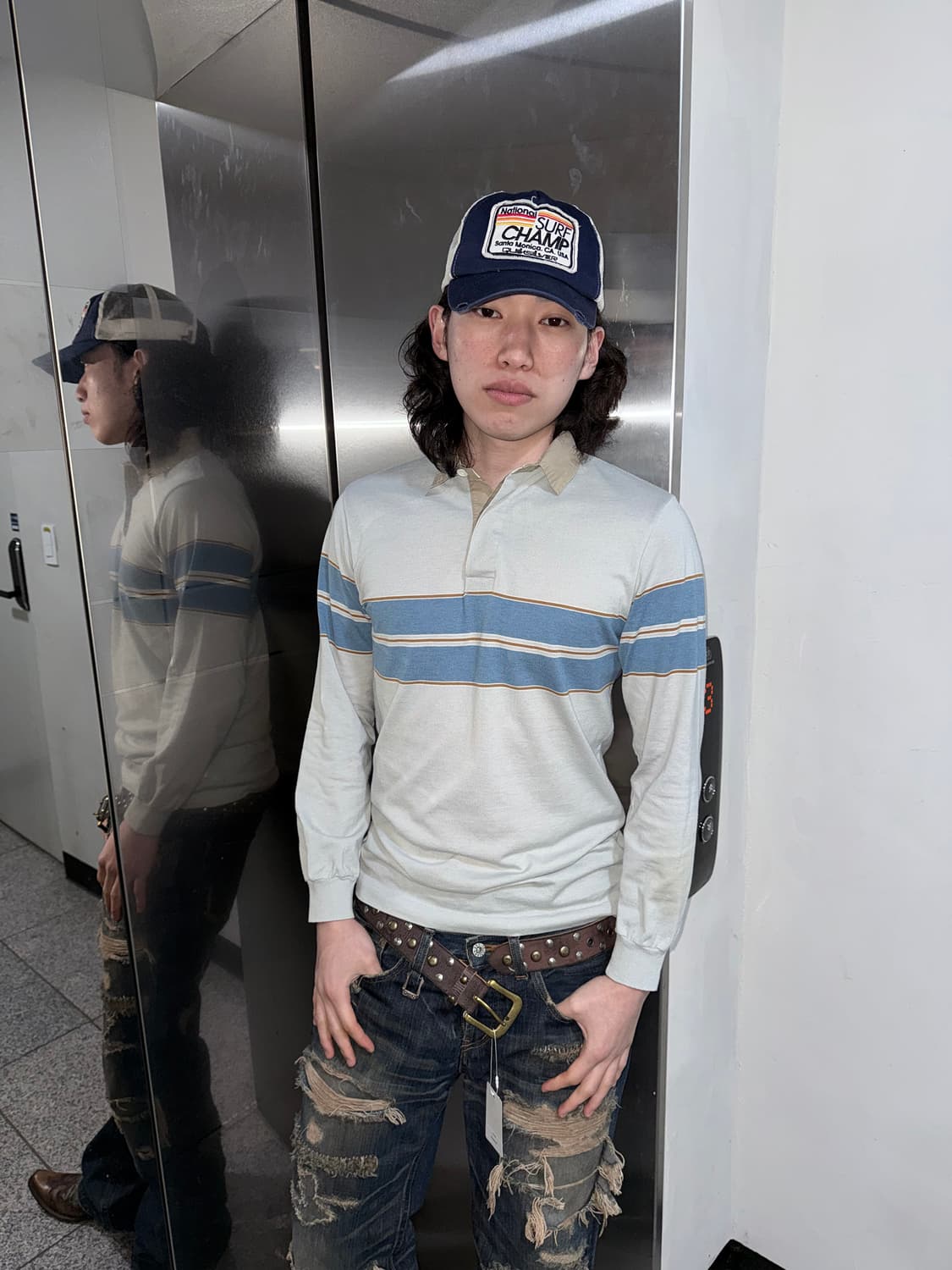 skateboard collared shirt 상품이미지2