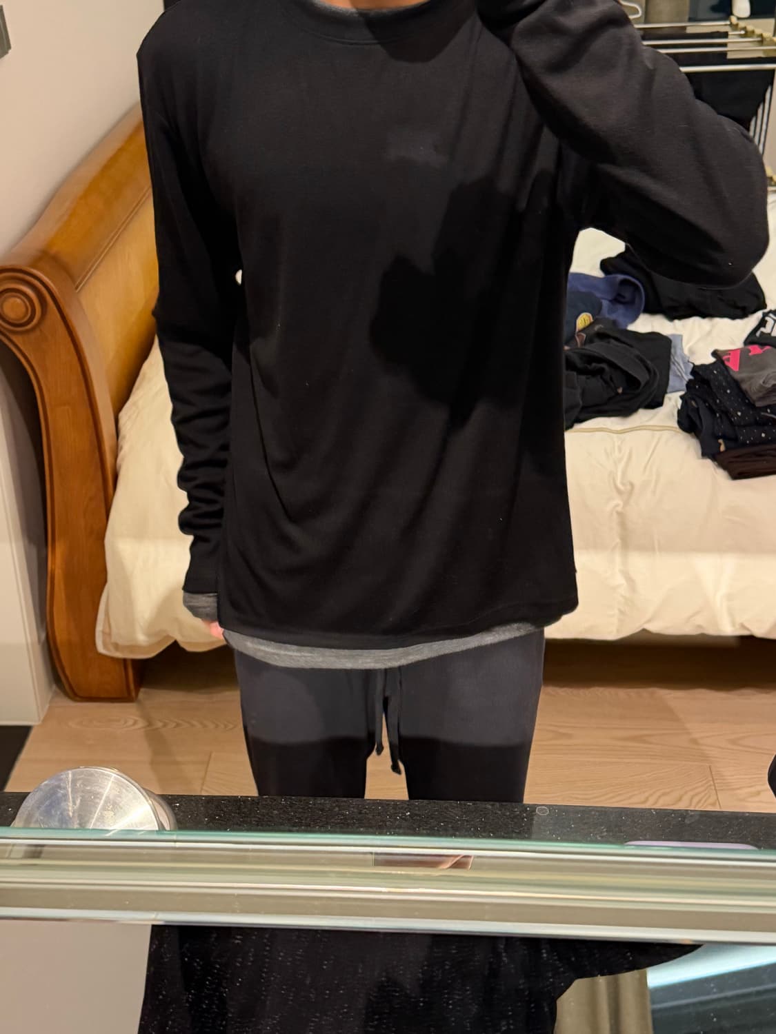 주앙옴므 레이어드 롱슬리브 m 상품이미지3