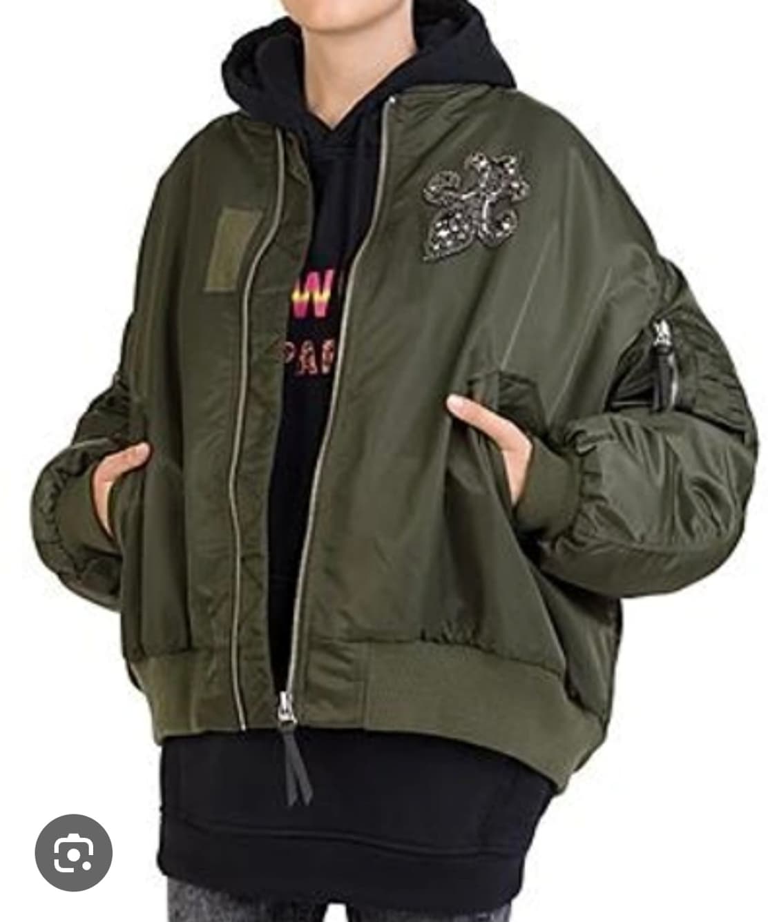 the kooples 더쿠플스 퍼 야상 자켓 블루종 점퍼 상품이미지1