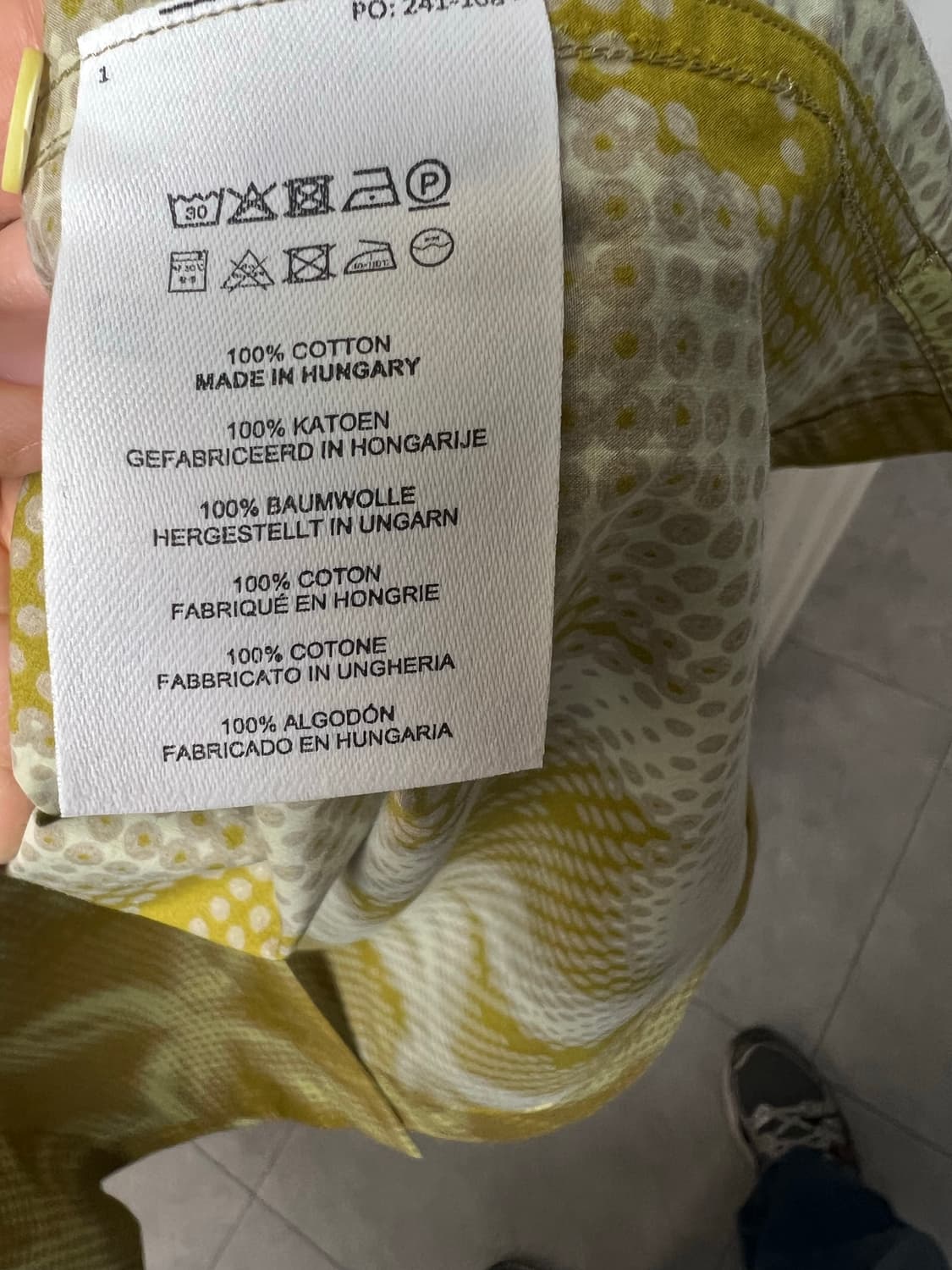 드리스 반 노튼 반팔셔츠  상품이미지2