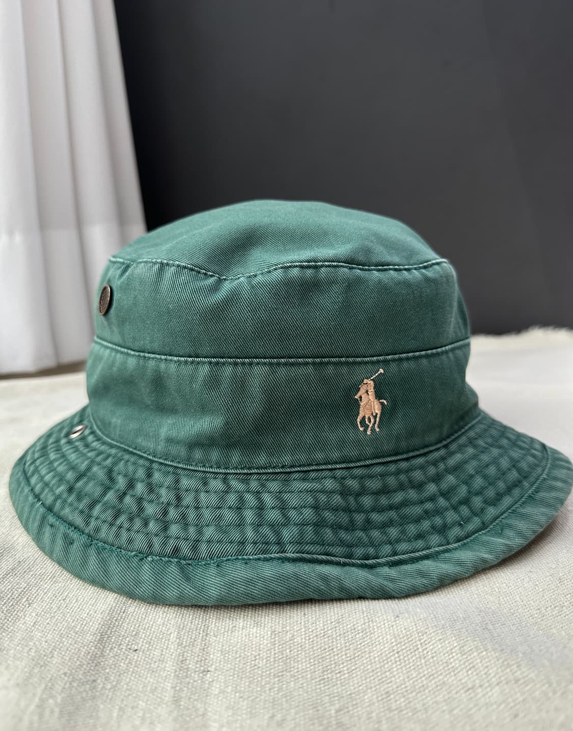 폴로 랄프로렌 세이지그린 버킷햇 made in USA  상품이미지3