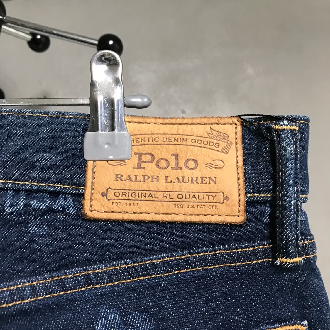 폴로 랄프로렌 멀티 로고 데님 팬츠 33/32 상품이미지4
