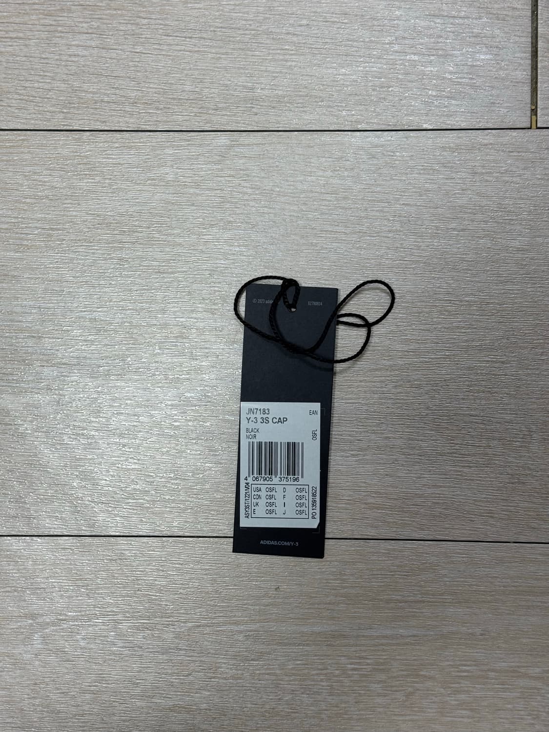 Y-3 스트라이프 볼캡 블랙 OSFL 상품이미지8