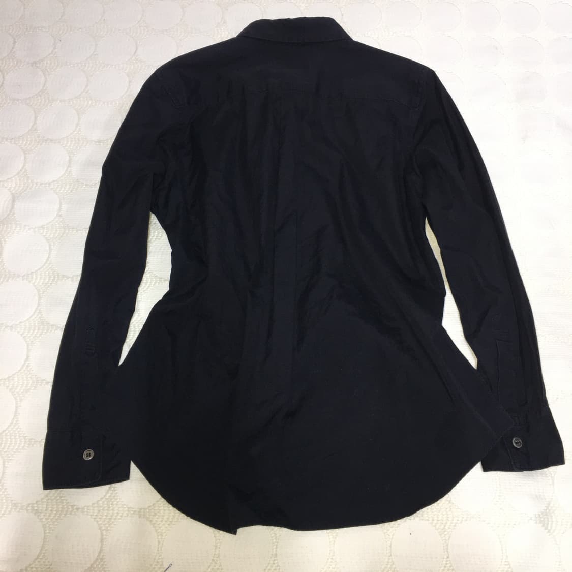 comme des garçons ad2000 장미 딥네이비 셔츠 상품이미지6