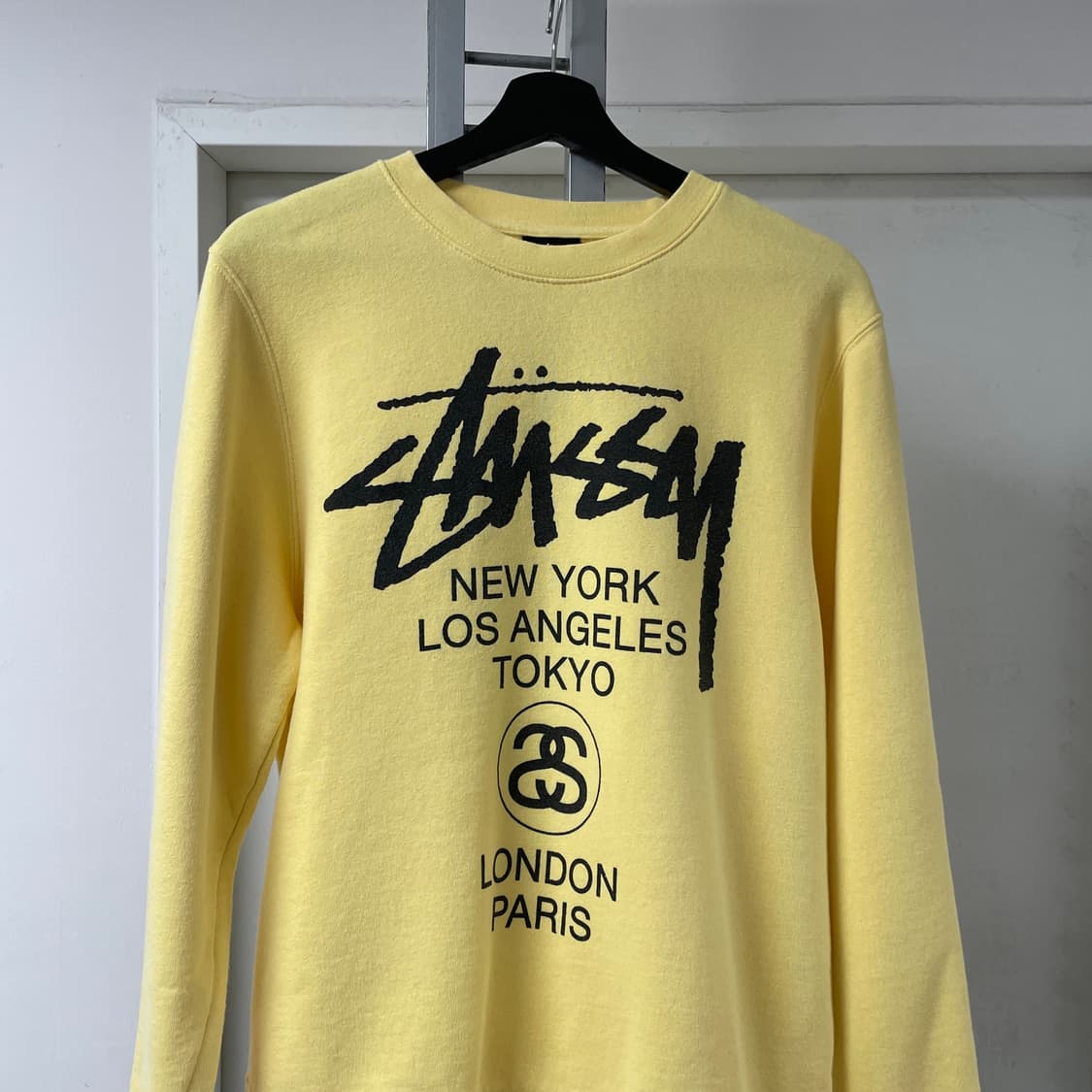 스투시 월드투어 맨투맨 M 상품이미지2