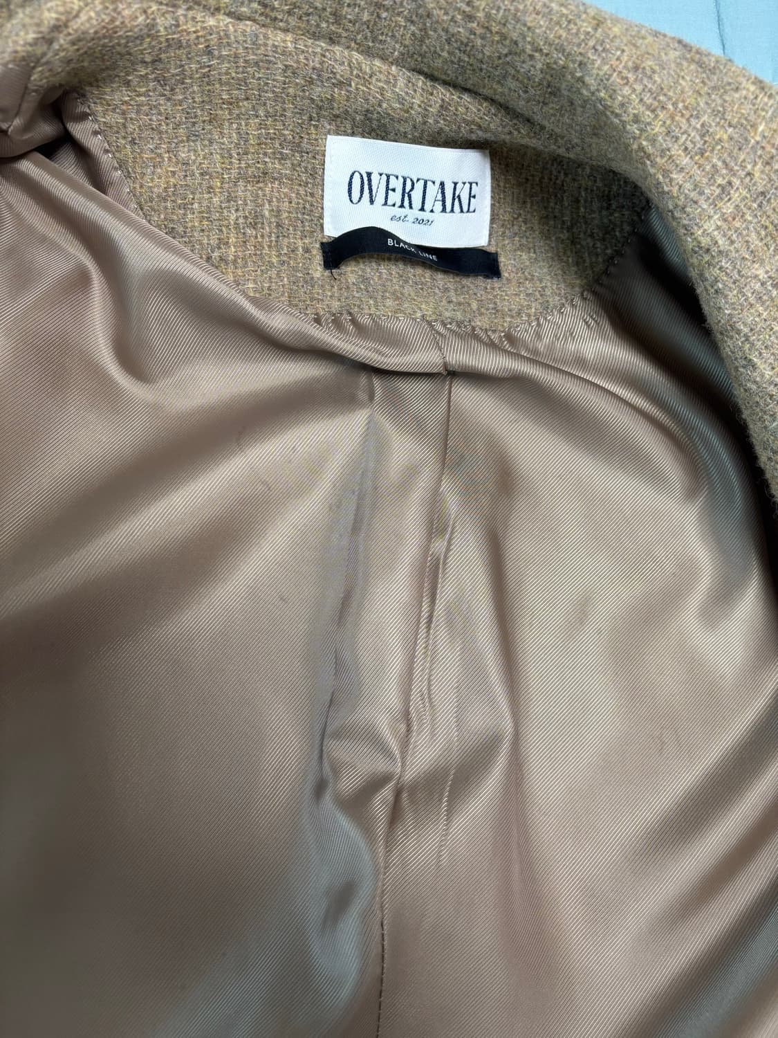 오버테이크 셔틀랜드 울자켓 새상품 상품이미지4