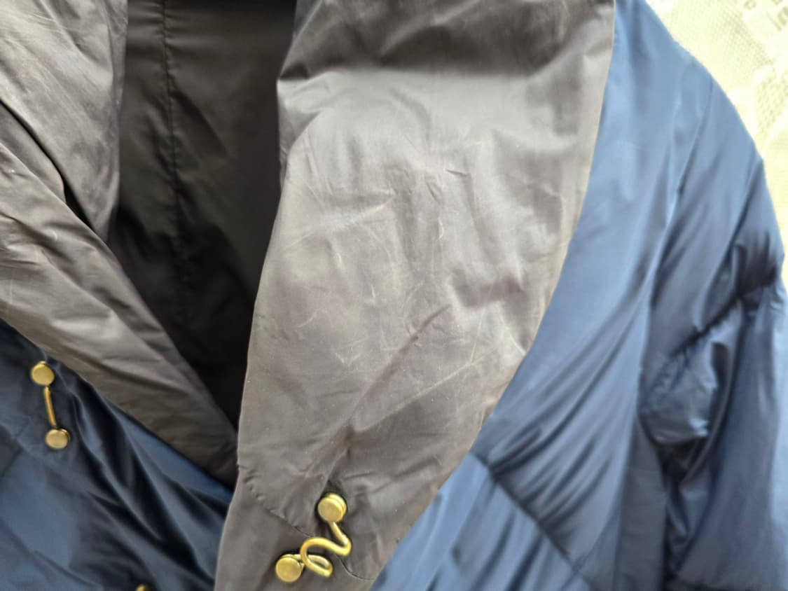 일본 네추럴 런드라이 패딩 양면 코트 상품이미지6