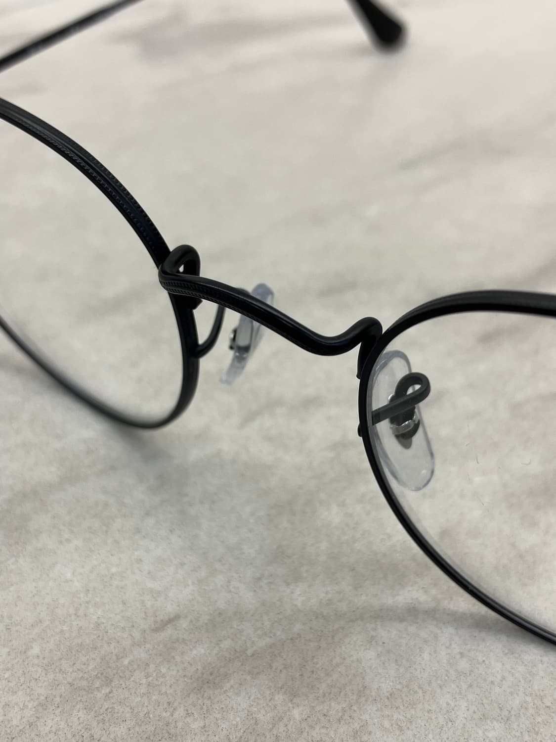 레이밴 Ray ban 블랙 라운드 메탈테 안경 상품이미지5